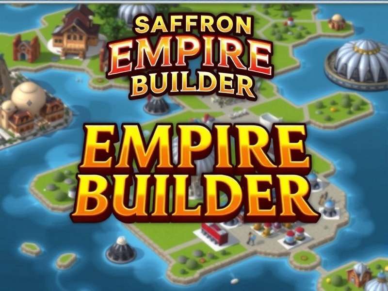 Saffron Empire Builder Game Banner